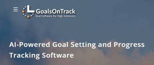 Promo banner for Goals On Track